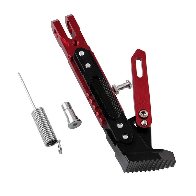 CYSKY Motorcycle Kickstand Adjustable Tripod Holder Universal Aluminum Motor Scooter Modified Foot Side Stand Motorcycle Accessories - Image 3